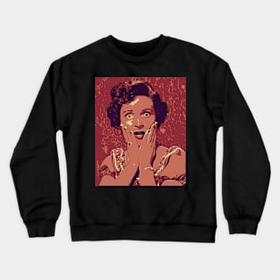 Betty White | Vintage poster Crewneck Sweatshirt